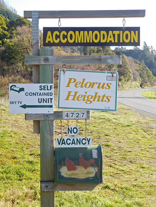 road sign